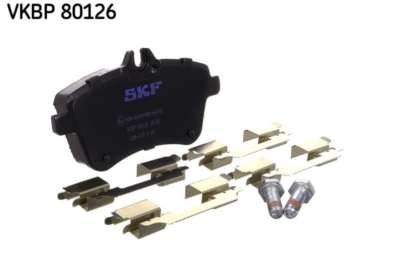 set placute frana,frana disc SKF VKBP 80126