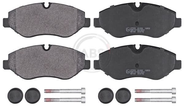 set placute frana,frana disc ABS 37553