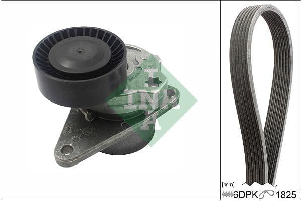 Set curea transmisie cu caneluri Schaeffler INA 529 0557 10