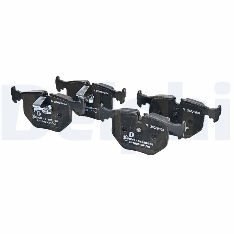 set placute frana,frana disc DELPHI LP1803