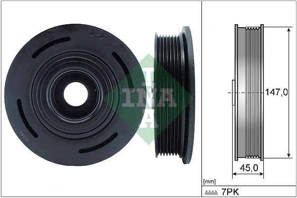 Fulie curea, arbore cotit Schaeffler INA 544 0098 10