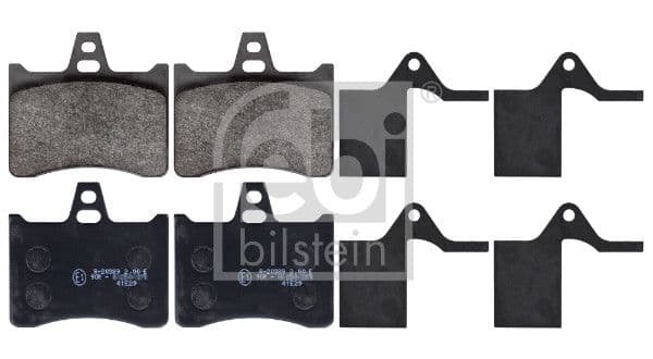 set placute frana,frana disc FEBI BILSTEIN 116035