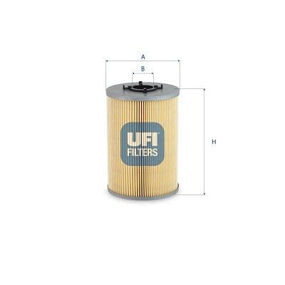 Filtru, sistem hidraulic primar UFI 83.089.00
