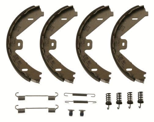Set saboti frana, frana de mana TRW GS8755