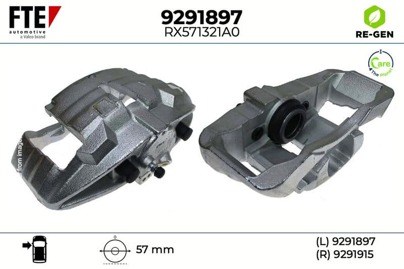 Etrier frana FTE 9291897