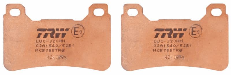 set placute frana,frana disc TRW Sinter Track Racing MCB755TRQ