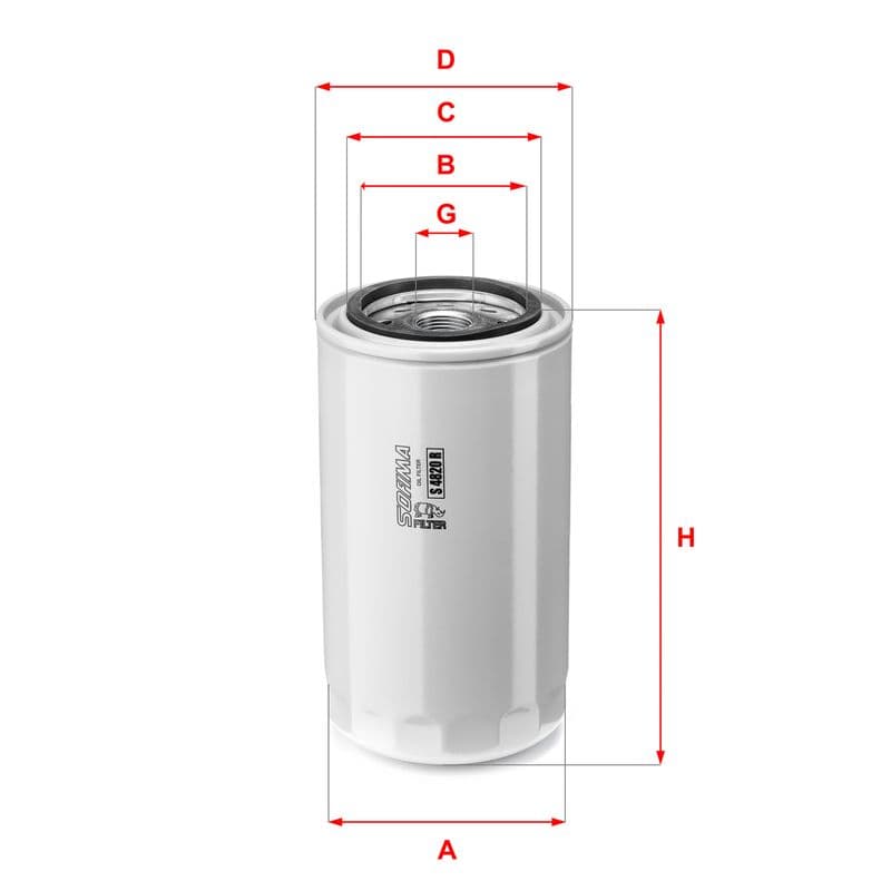 Filtru ulei SOFIMA S 4820 R