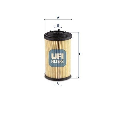 Filtru, sistem hidraulic primar UFI 83.076.00