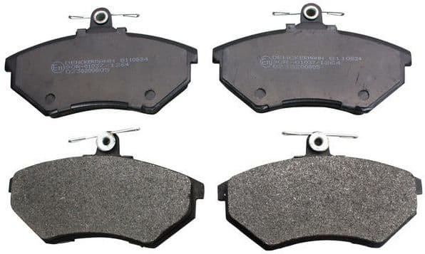 set placute frana,frana disc DENCKERMANN B110834