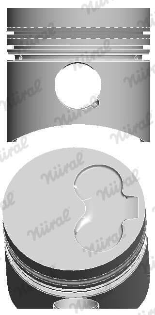 Piston NÜRAL 87-109807-10
