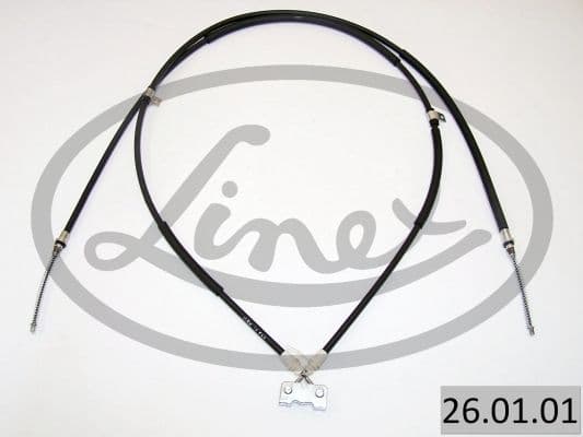 Cablu, frana de parcare LINEX 26.01.01