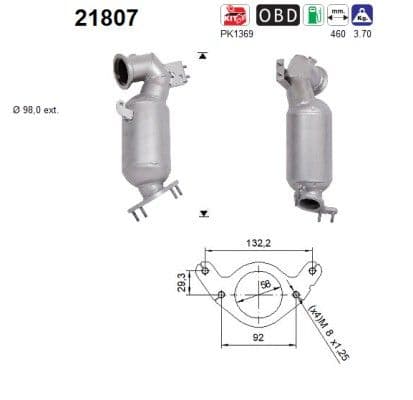 Catalizator AS-PL 21807