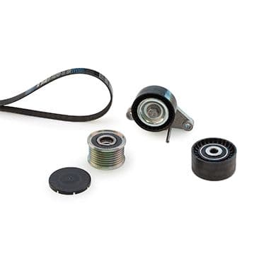 Set curea transmisie cu caneluri GATES Micro-V® K027PK1705