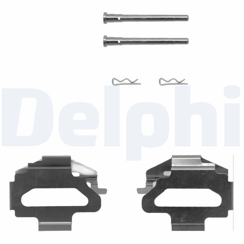 Set accesorii, placute frana DELPHI LX0150