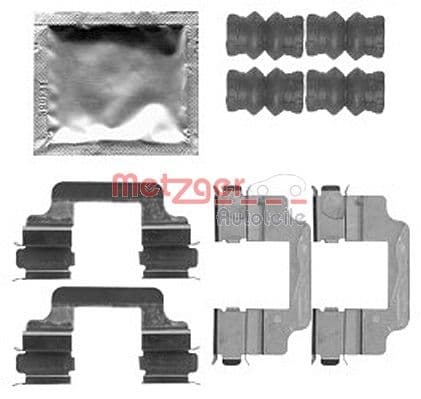 Set accesorii, placute frana METZGER AUTOTEILE 109-1806