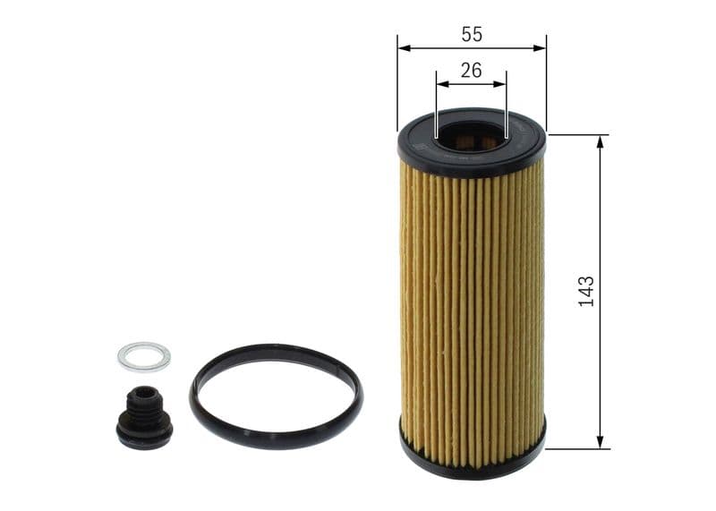 Filtru ulei BOSCH F 026 407 360