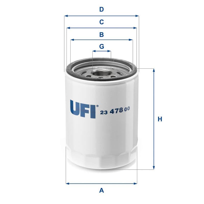 Filtru ulei UFI 23.478.00