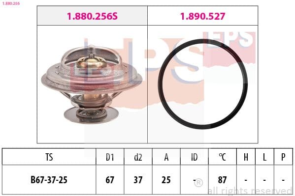 termostat,lichid racire EPS 1.880.256