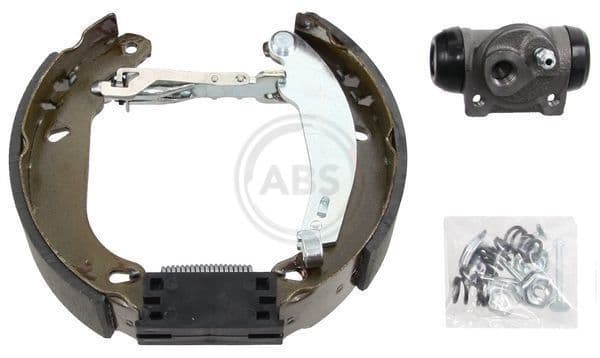Set frana, frana tambur ABS 111407