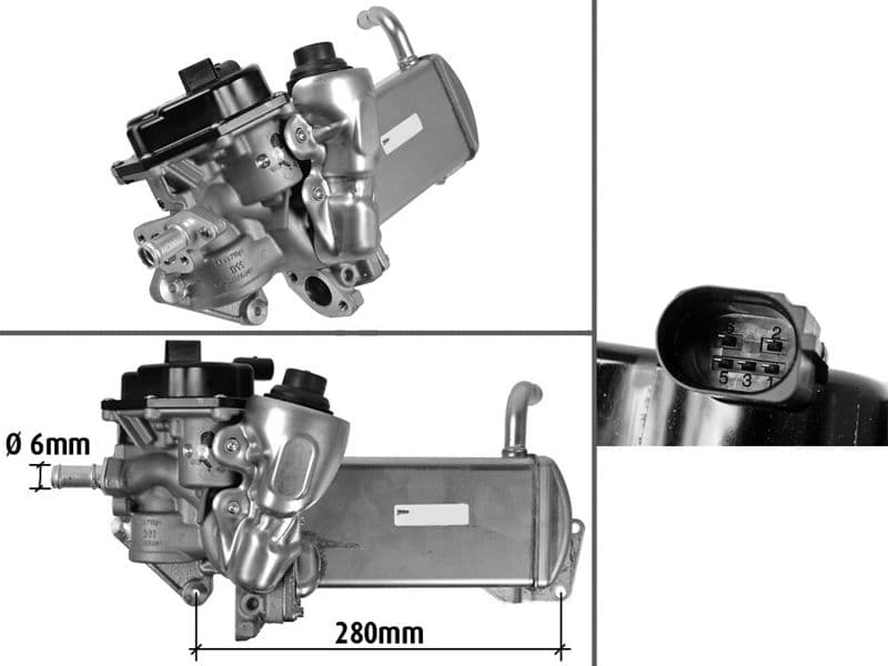 Modul-EGR VALEO 700438