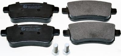 set placute frana,frana disc DENCKERMANN B111021