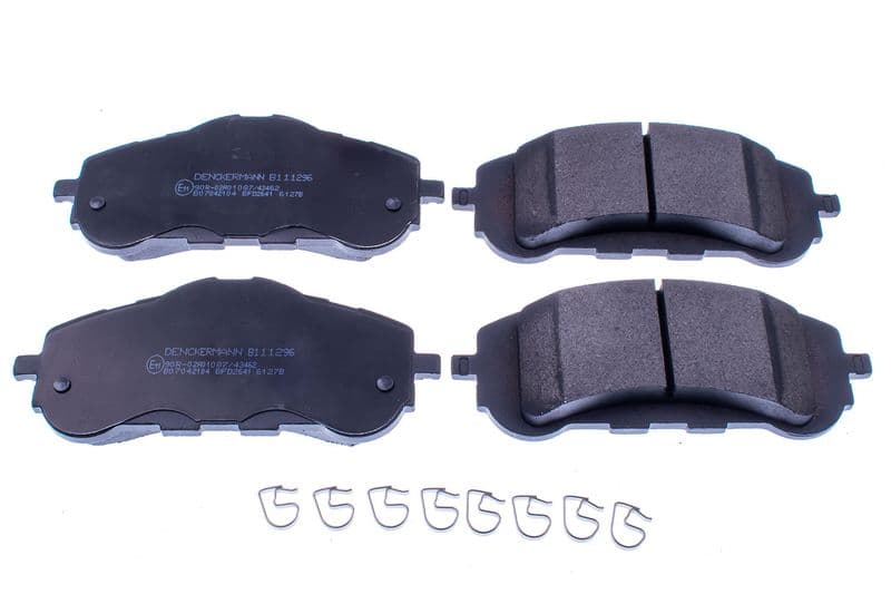 set placute frana,frana disc DENCKERMANN B111296