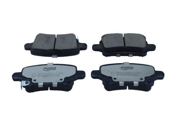set placute frana,frana disc QUARO SILVER CERAMIC QP7111C