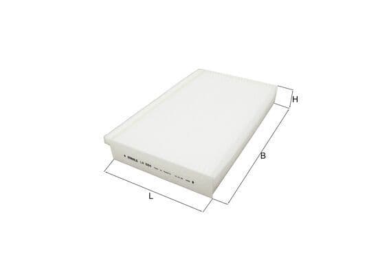 Filtru, aer habitaclu MAHLE LA 684