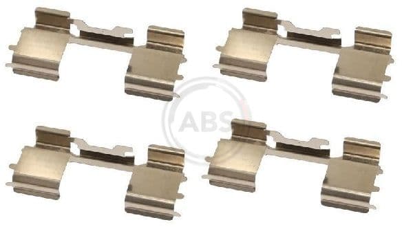 Set accesorii, placute frana ABS 1726Q