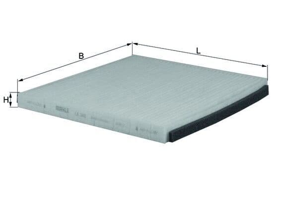 Filtru, aer habitaclu KNECHT LA 348