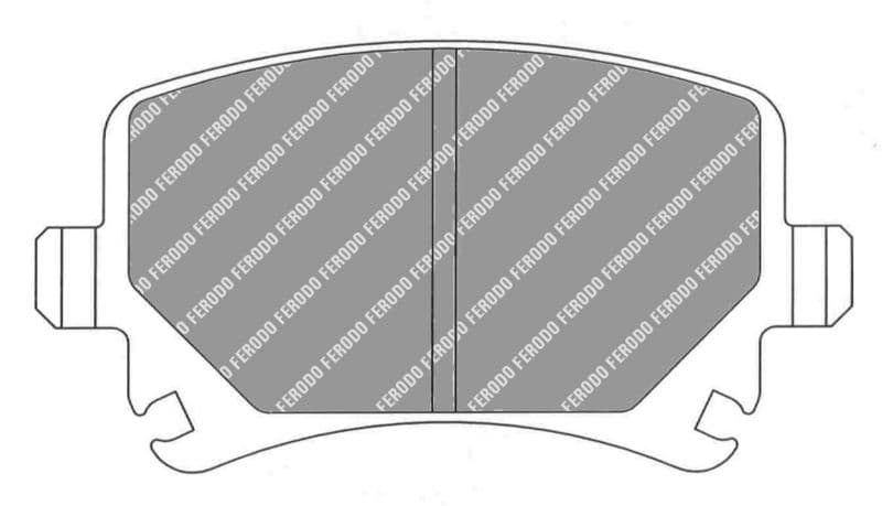 set placute frana,frana disc FERODO FCP1636H