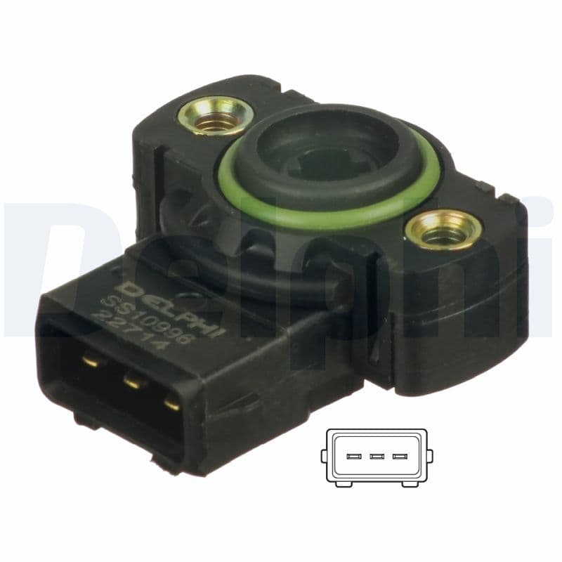 Senzor, pozitie clapeta acceleratie DELPHI SS10996-12B1
