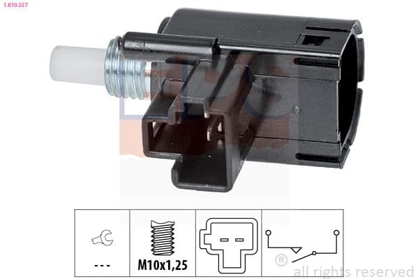 Comutator, actionare ambreiaj (Tempomat) EPS Made in Italy - OE Equivalent 1.810.257