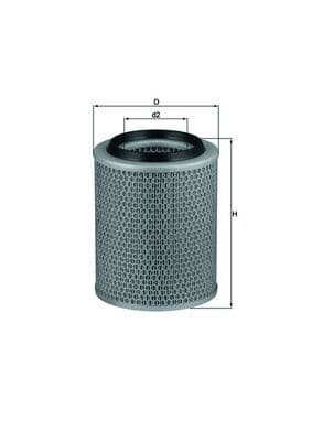 Filtru aer MAHLE LX 498