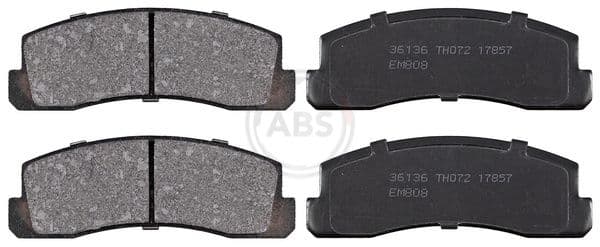 set placute frana,frana disc ABS 36136