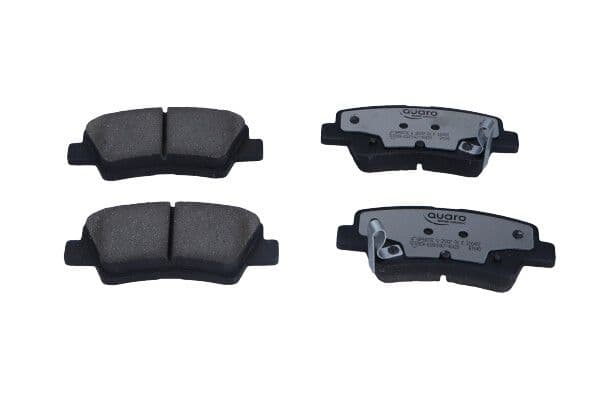 set placute frana,frana disc QUARO SILVER CERAMIC QP6673C