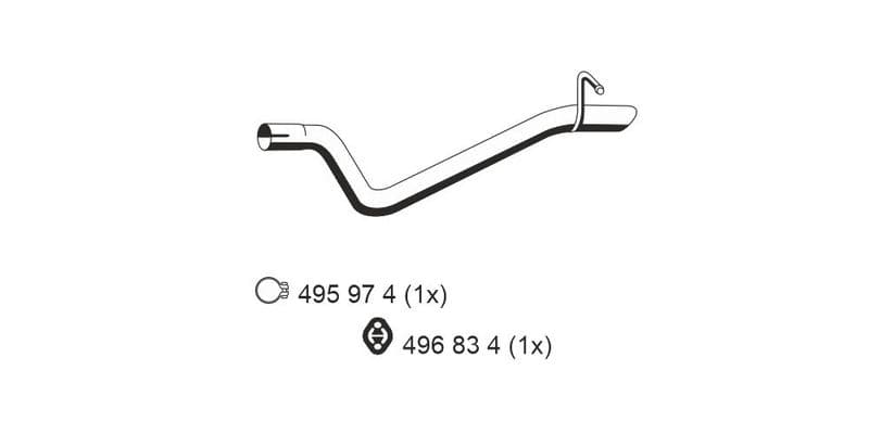 Racord evacuare ERNST 385411