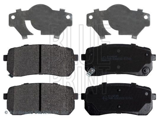 set placute frana,frana disc BLUE PRINT ADBP420075