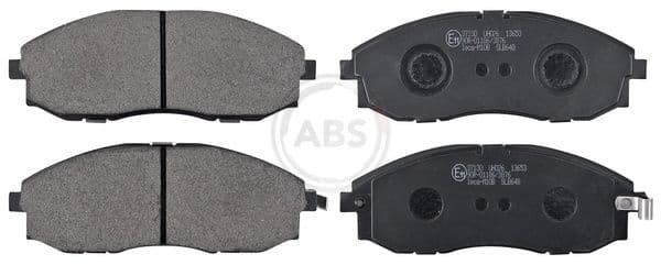 set placute frana,frana disc ABS 37130
