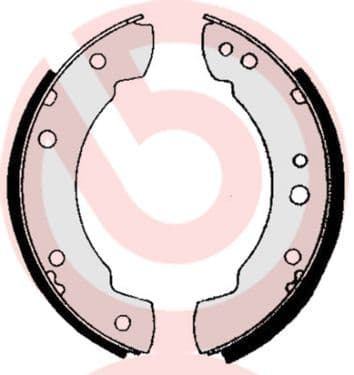 Set saboti frana BREMBO ESSENTIAL LINE S 23 566
