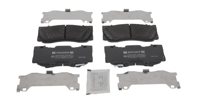 set placute frana,frana disc FERODO PREMIER ECO FRICTION FDB5239