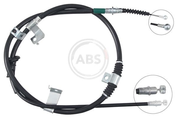Cablu, frana de parcare ABS K17637