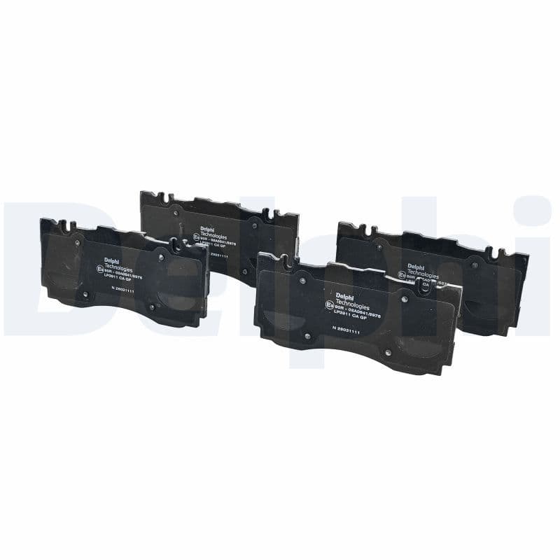 set placute frana,frana disc DELPHI LP3911