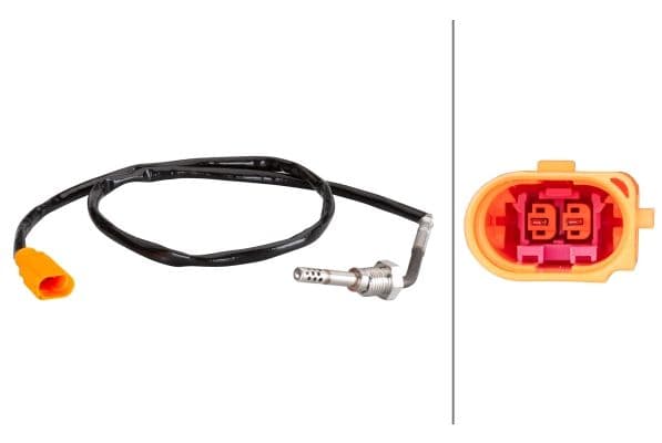 Senzor, temperatura gaze evacuare HELLA 6PT 010 376-261