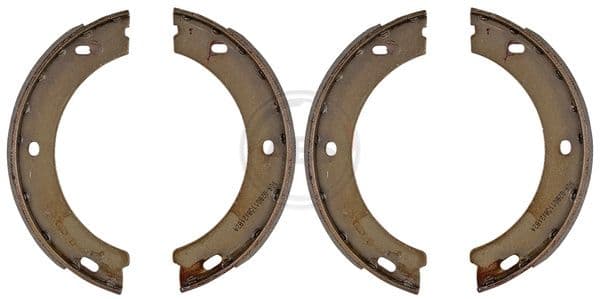Set saboti frana, frana de mana ABS 8863