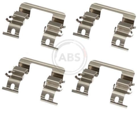Set accesorii, placute frana ABS 1696Q