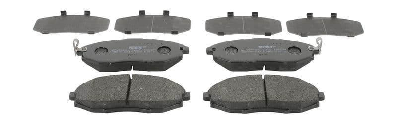 set placute frana,frana disc FERODO PREMIER ECO FRICTION FDB4304