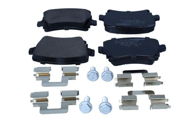 set placute frana,frana disc MAXGEAR 19-0475