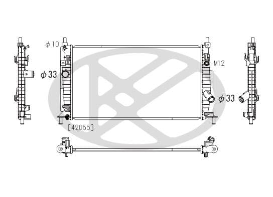 Radiator, racire motor KOYORAD PL062306