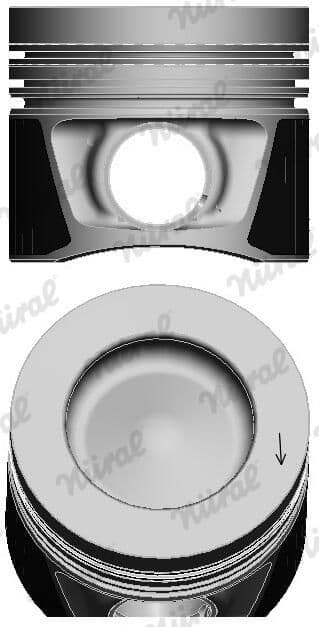 Piston NÜRAL 87-432307-10